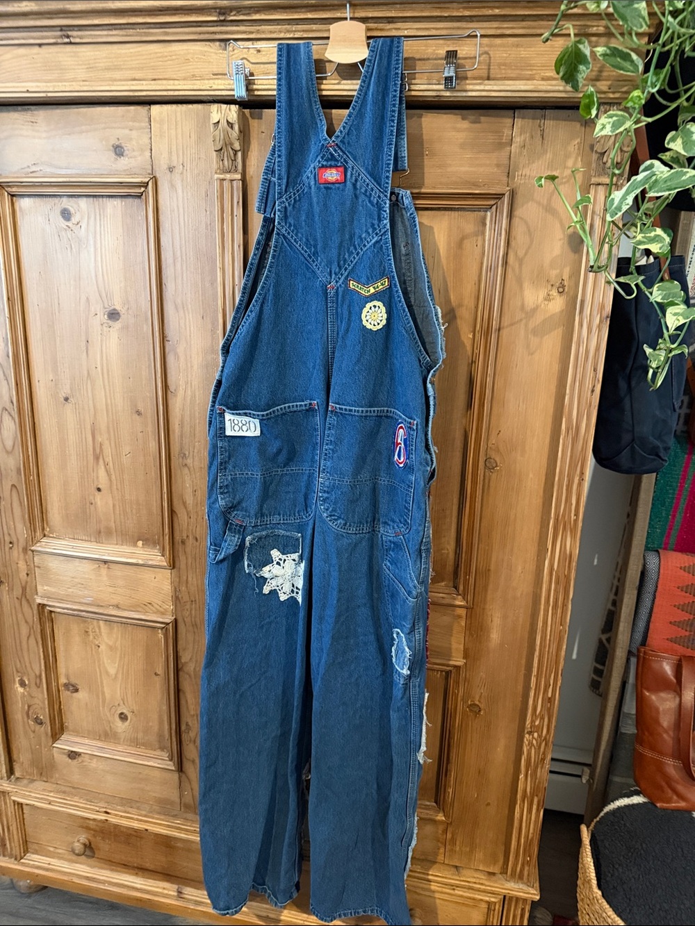 Riley Patchwork Overalls - Picture 8 of 8